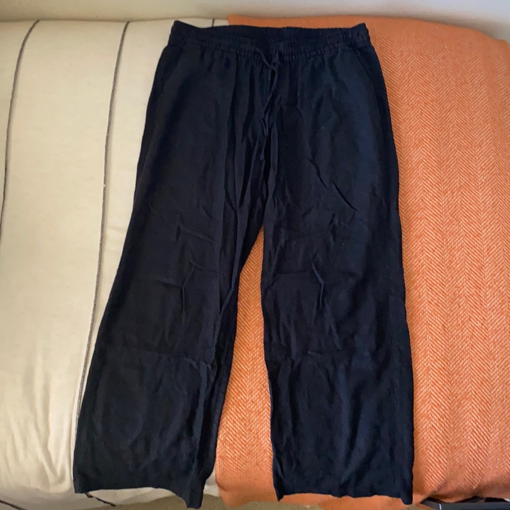 Old Navy Linen Wide Leg Pant